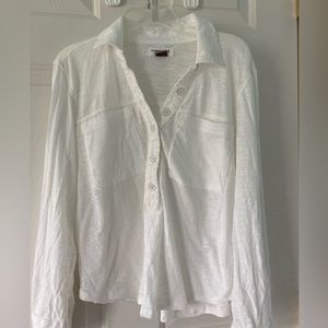 Anthropologie white pilcro shirt.